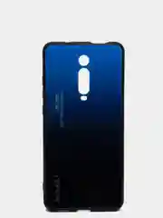 Синий градиентный чехол из закалённого стекла для Xiaomi Redmi 7A,8A,6A,8,Note 8,7,8T,10,K20,9T