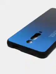 Синий градиентный чехол из закалённого стекла для Xiaomi Redmi 7A,8A,6A,8,Note 8,7,8T,10,K20,9T