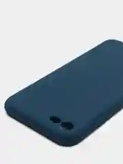 Темно-синий силиконовый чехол для iPhone 5/5s/se, 6/6s, 7/8, 7+/8+, X/Xs, Xs max, Xr, 11, 11 pro