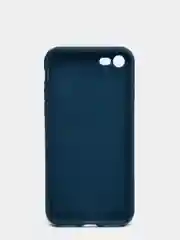 Темно-синий силиконовый чехол для iPhone 5/5s/se, 6/6s, 7/8, 7+/8+, X/Xs, Xs max, Xr, 11, 11 pro
