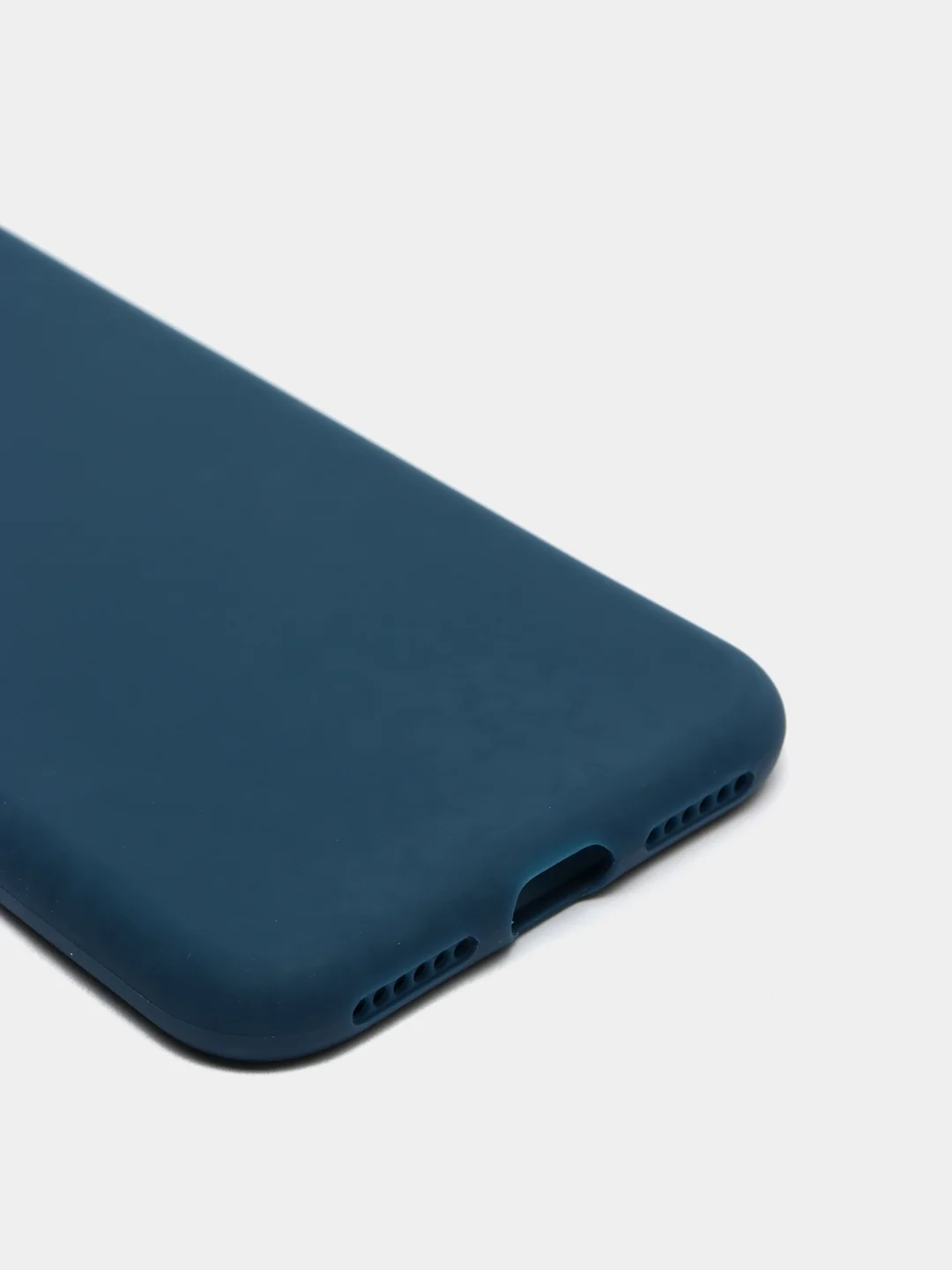 Темно-синий силиконовый чехол для iPhone 5/5s/se, 6/6s, 7/8, 7+/8+, X/Xs, Xs max, Xr, 11, 11 pro