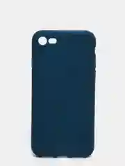 Темно-синий силиконовый чехол для iPhone 5/5s/se, 6/6s, 7/8, 7+/8+, X/Xs, Xs max, Xr, 11, 11 pro