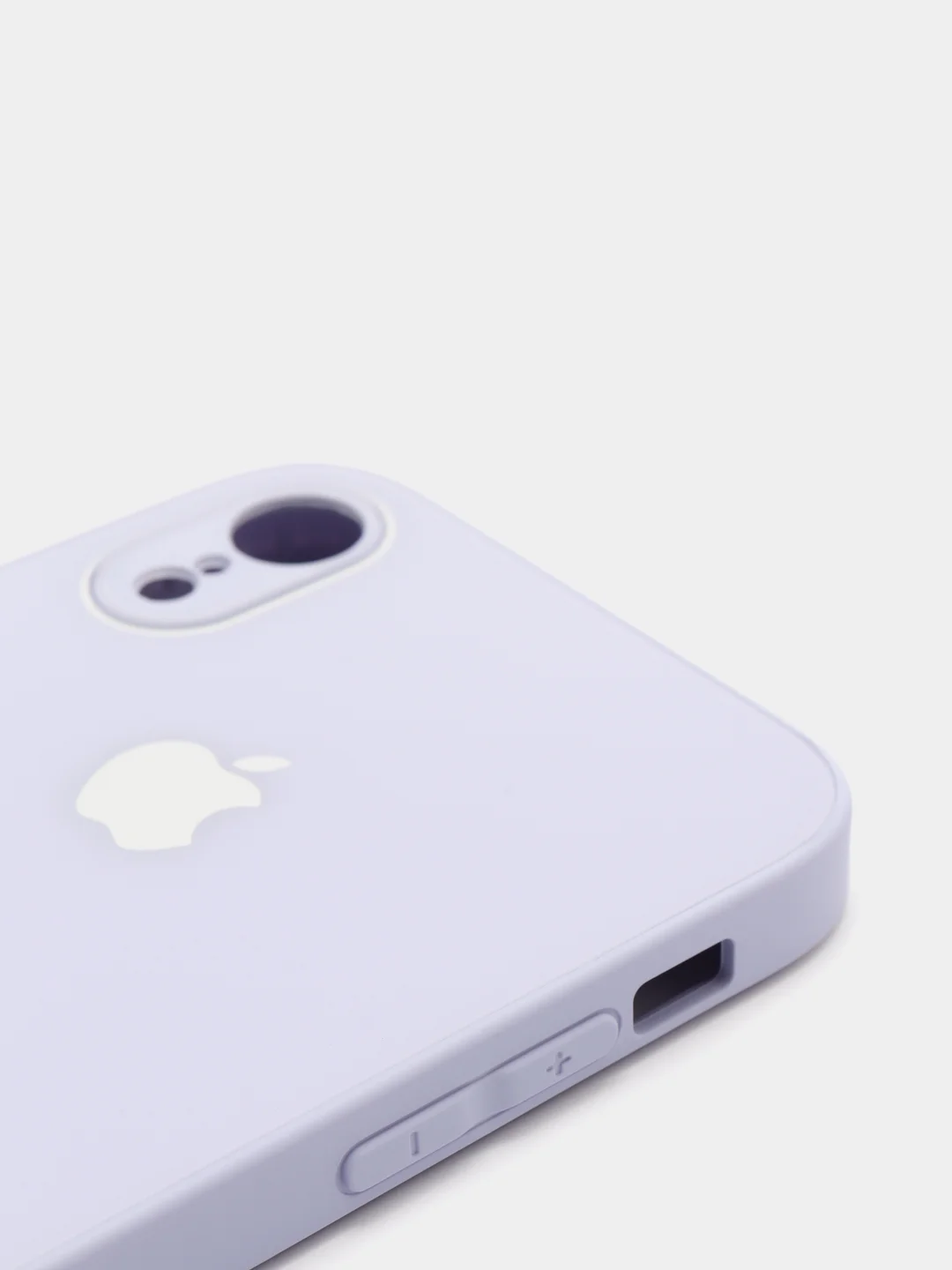Аметистовый стеклянный чехол накладка Glass Case Apple iPhone айфон 6/7/8 Plus/Xs/Xr/11/12/13 Pro Max