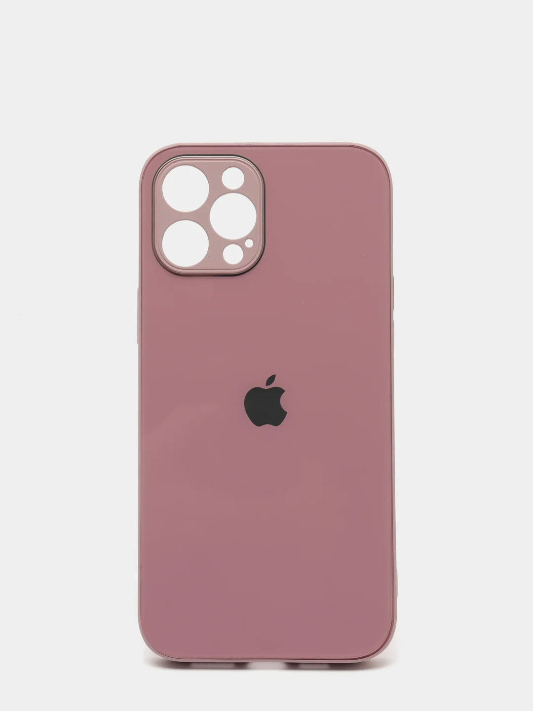 Аметистовый стеклянный чехол накладка Glass Case Apple iPhone айфон 6/7/8 Plus/Xs/Xr/11/12/13 Pro Max