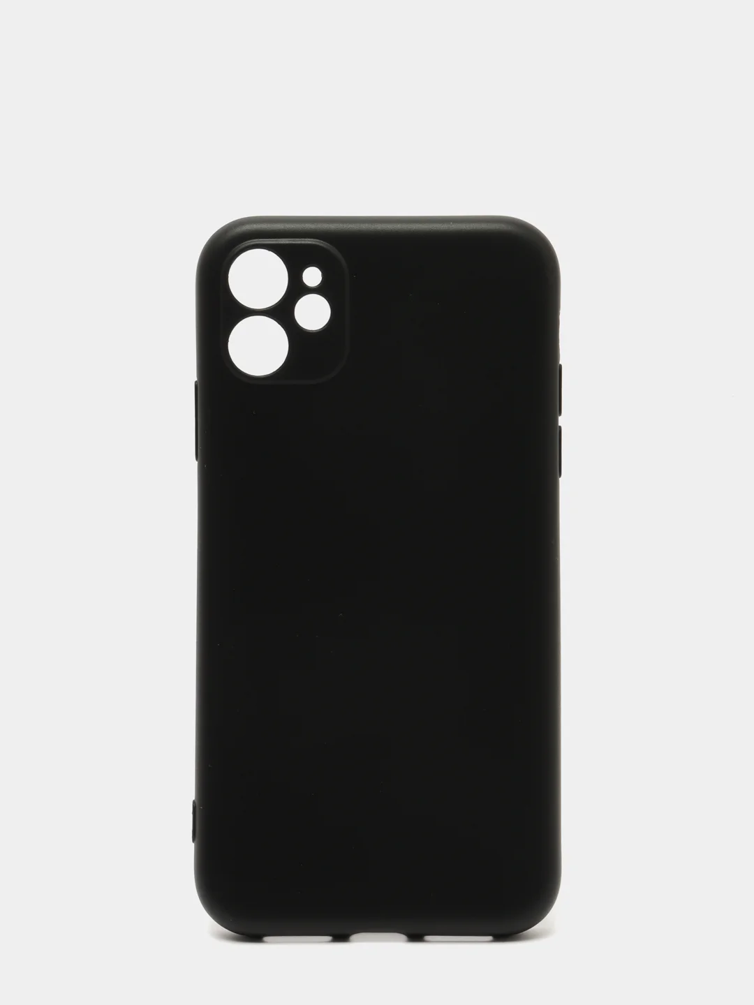 Черный чехол-накладка для Apple iPhone Xr, 11, 12, 12 Pro, с защитой камеры, силиконовый