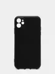 Черный чехол-накладка для Apple iPhone Xr, 11, 12, 12 Pro, с защитой камеры, силиконовый