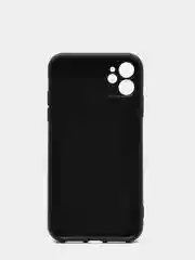 Черный чехол-накладка для Apple iPhone Xr, 11, 12, 12 Pro, с защитой камеры, силиконовый