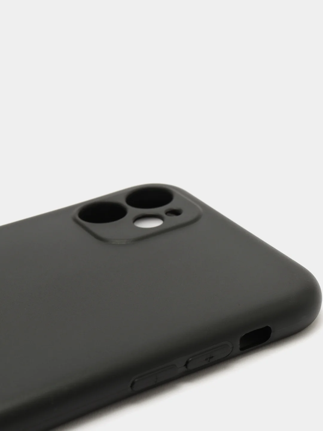 Черный чехол-накладка для Apple iPhone Xr, 11, 12, 12 Pro, с защитой камеры, силиконовый
