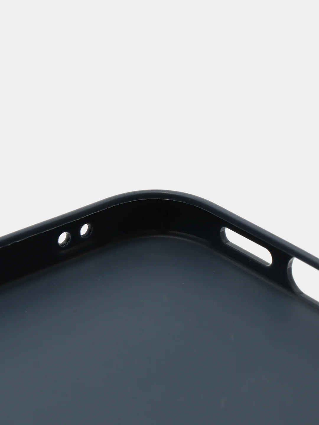 Синий меланж силиконовый чехол для iPhone 13, 13 Pro, 13 Pro Max, 13 Mini, с бортами