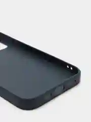 Синий меланж силиконовый чехол для iPhone 13, 13 Pro, 13 Pro Max, 13 Mini, с бортами