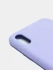 Лавандовый чехол Silicone Case силиконовый с микрофиброй IPhone 5/5s/SE 6/6s 7/8 7+/8+ X/XS / 11 / 12