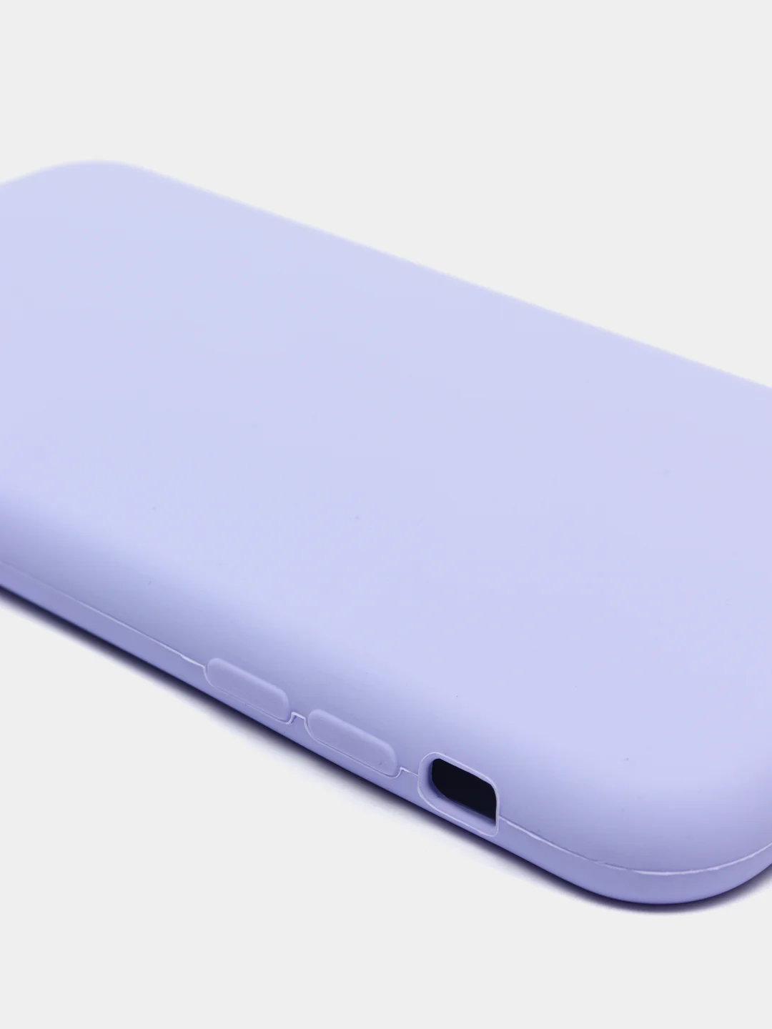 Лавандовый чехол Silicone Case силиконовый с микрофиброй IPhone 5/5s/SE 6/6s 7/8 7+/8+ X/XS / 11 / 12