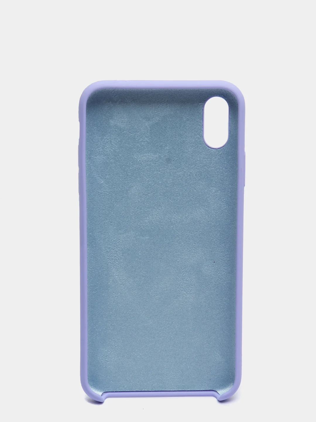 Лавандовый чехол Silicone Case силиконовый с микрофиброй IPhone 5/5s/SE 6/6s 7/8 7+/8+ X/XS / 11 / 12