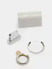 Розовый защитный набор из 3 предметов с кнопкой Touch ID для айфон iPhone 5/5s,6/6s,6s+,7/8,7+/8+
