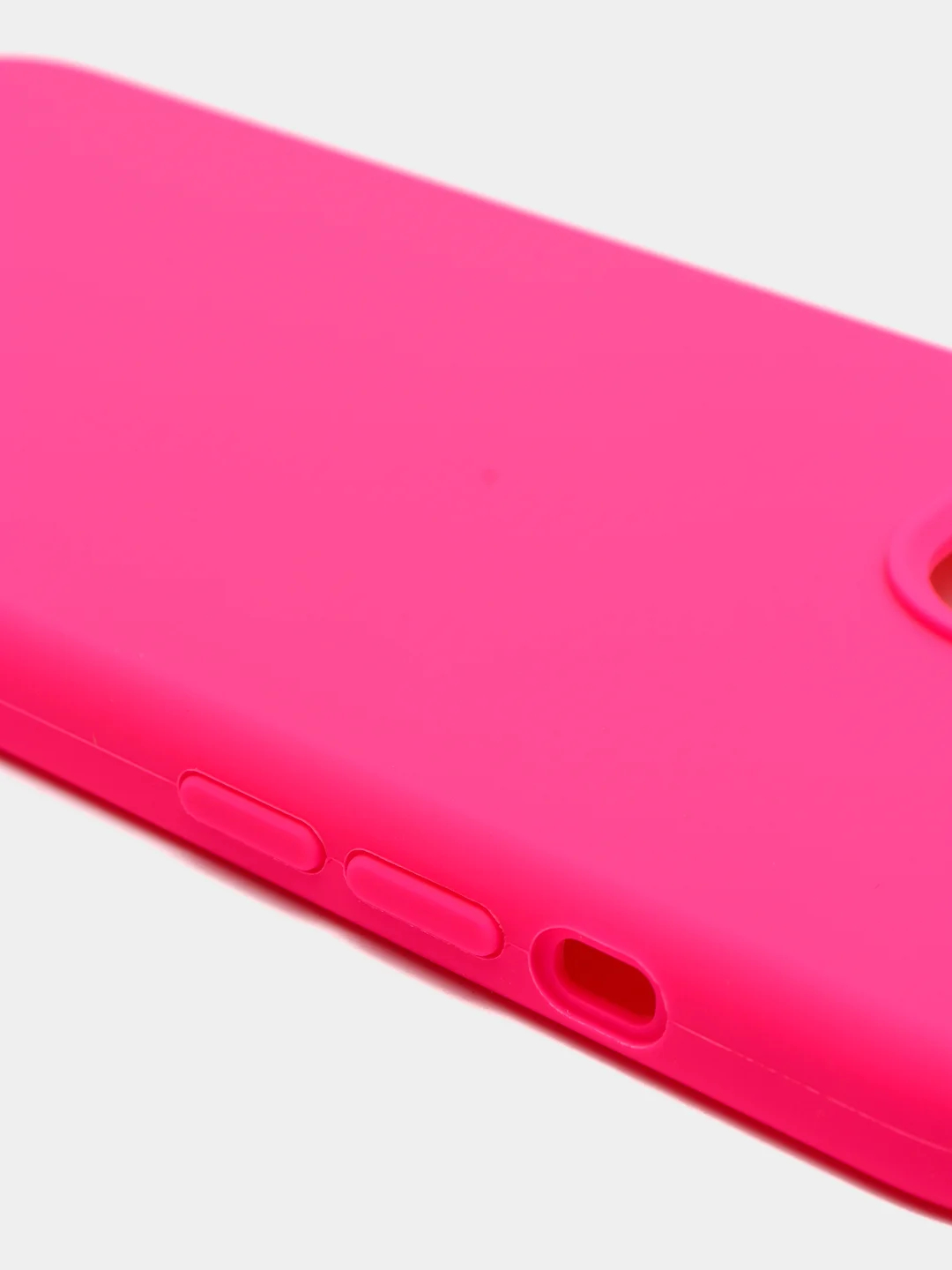 Розовый чехол Silicone Case силиконовый с микрофиброй IPhone 5/5s/SE 6/6s 7/8 7+/8+ X/XS / 11 / 12