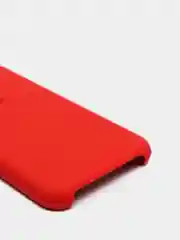 Красный силиконовый чехол для Айфон 6/6s, 7/8, 7+/8+, X/Xs, Xr, 11, 11Pro, 11ProMax