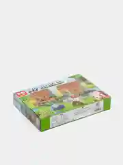Зеленый конструктор LEDUO "My World" 4 в 1, 180-245 деталей