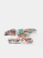 Зеленый конструктор LEDUO "My World" 4 в 1, 180-245 деталей