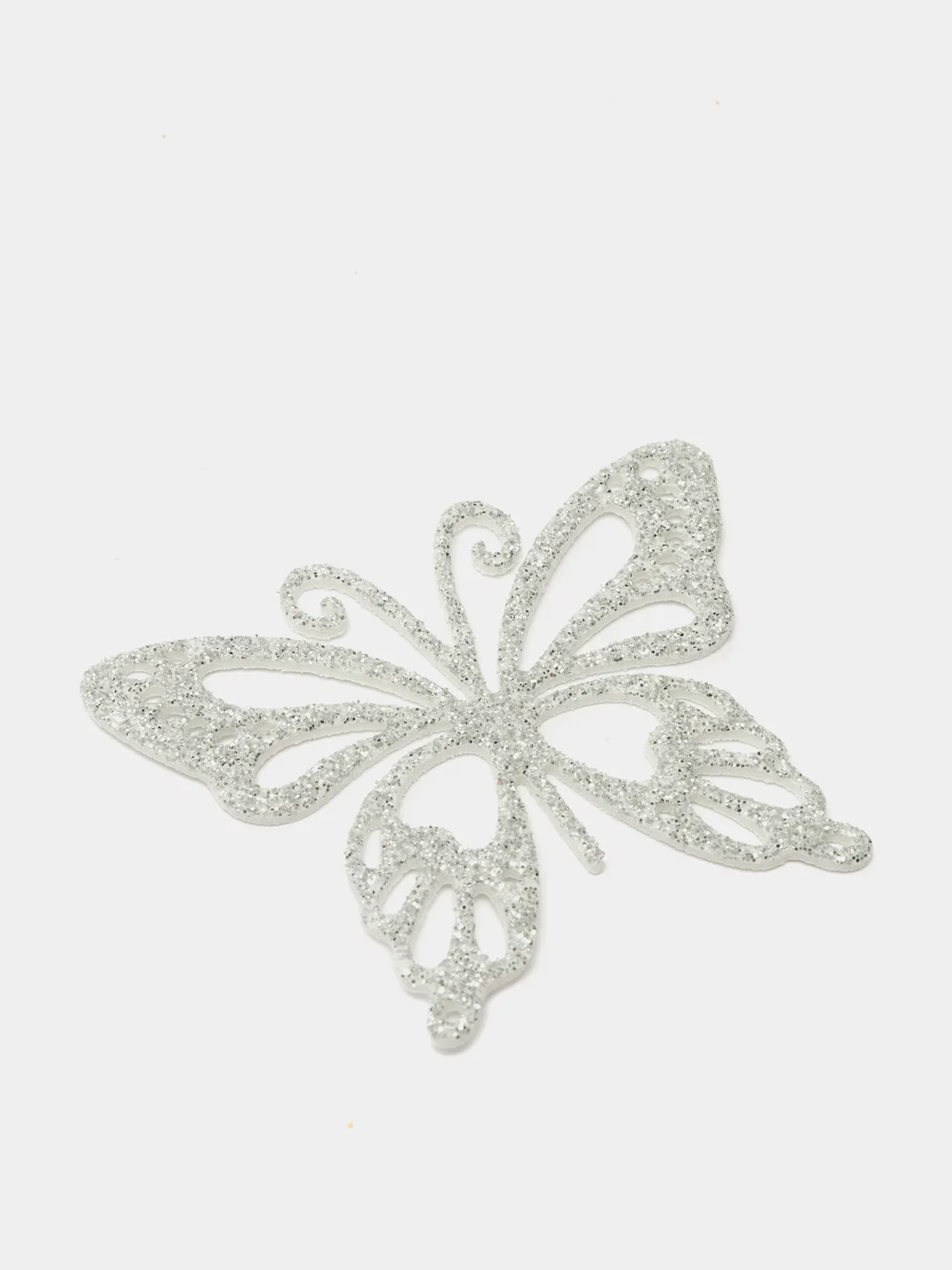 Серебряный бабочки декоративные из фоамирана