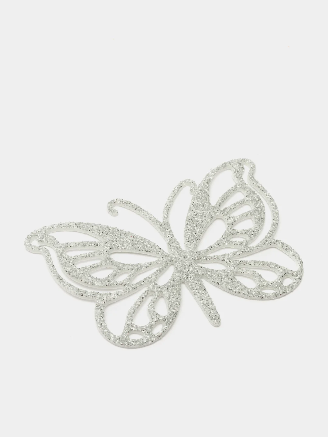 Серебряный бабочки декоративные из фоамирана