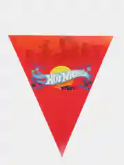 Hot Wheels. Гирлянда поздравительная "Персонажи" (флажки)