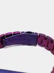 Пурпурный металлический ремешок для Xiaomi Mi Band 3 / 4 / 5 / 6