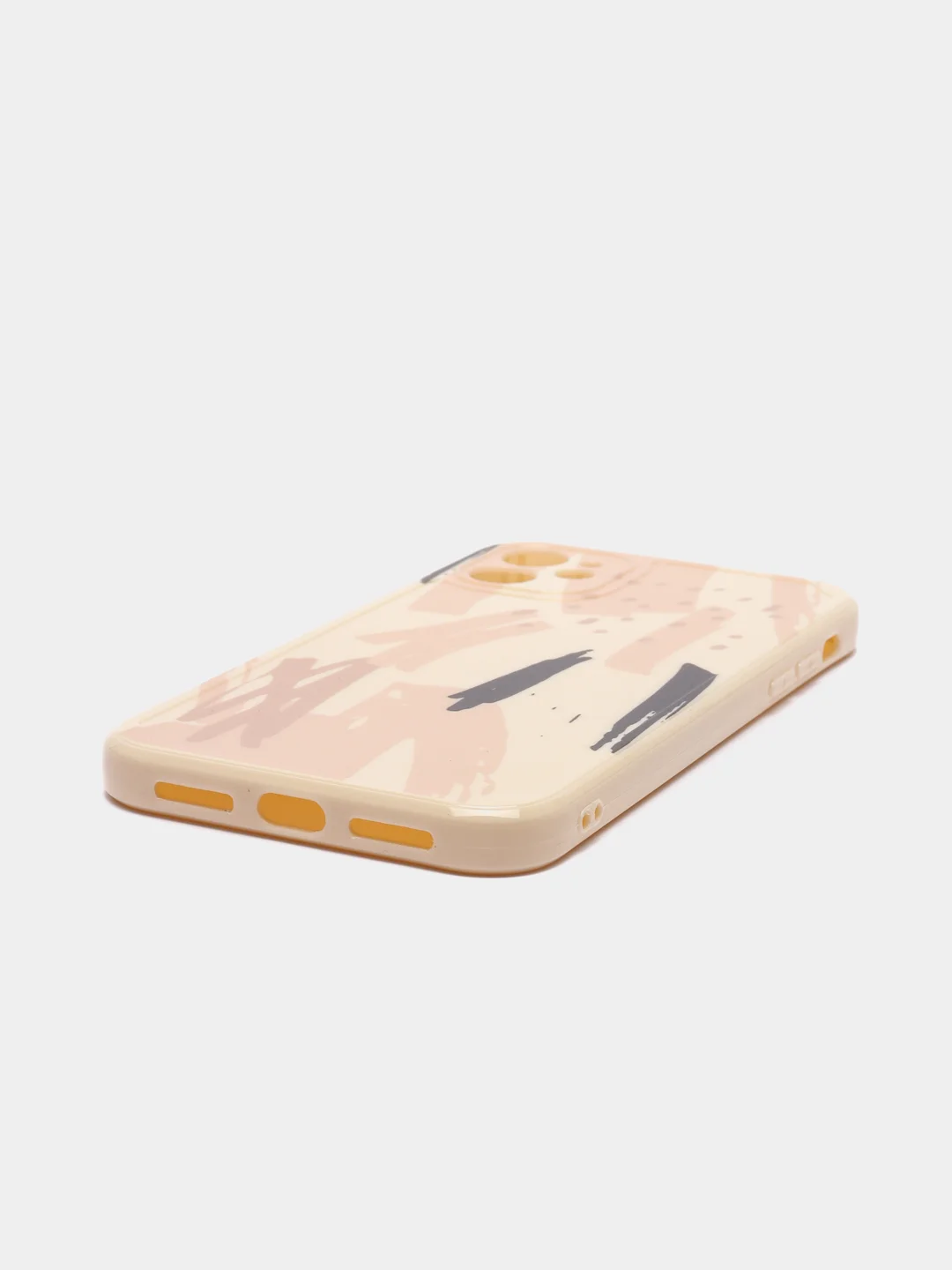 Бежевый чехол iPhone 11 XR 7 8 Plus SE2 /12 13 pro max силиконовый айфон про макс