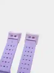 Лавандовый ремешок для Honor Band 4 / 5 (Хонор банд) силиконовый спортивный