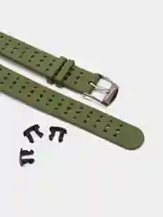 Хаки ремешок для Honor Band 4 / 5 (Хонор банд) силиконовый спортивный