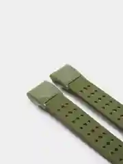 Хаки ремешок для Honor Band 4 / 5 (Хонор банд) силиконовый спортивный