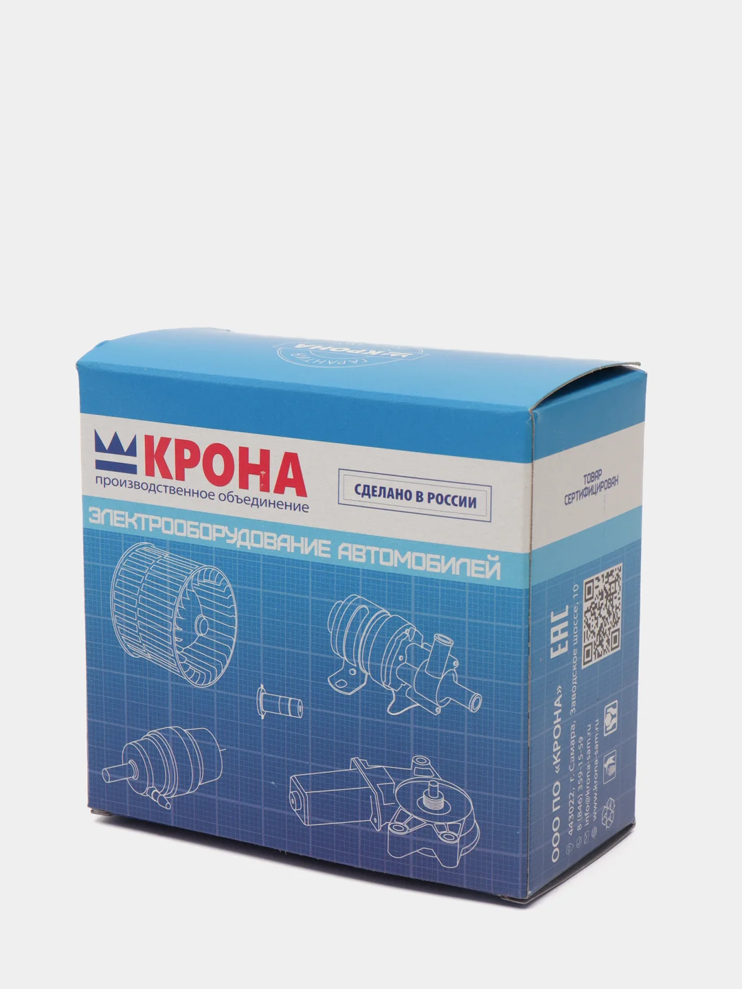 Интегральный регулятор напряжения КРОНА для генератора Г273 КЗАТЭ (в сборе с ЩДР Г273В)