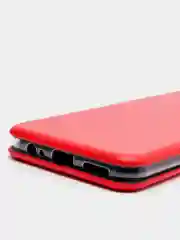 Красный чехол-книжка для Xiaomi Redmi Note 9 (Сяоми Редми Нот 9)