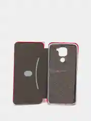 Красный чехол-книжка для Xiaomi Redmi Note 9 (Сяоми Редми Нот 9)