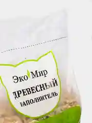 Древесный наполнитель 4 кг ЭкоМир для животных