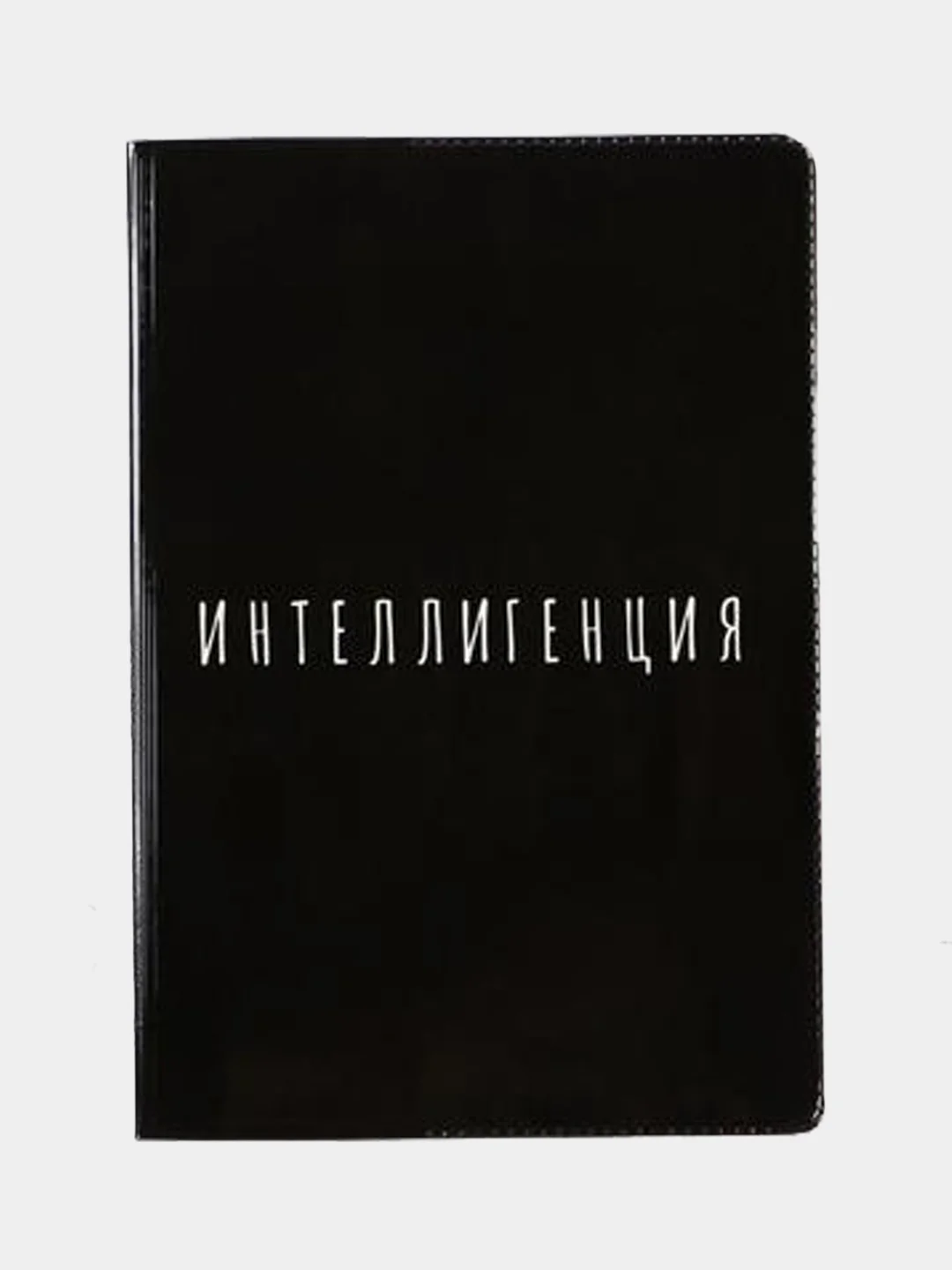 Хром обложка на паспорт "Black"