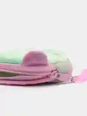 Белый мягкий кошелёк-монетница