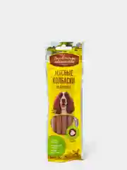 Деревенские лакомства Мясные колбаски из кролика (100% мясо), 45гр