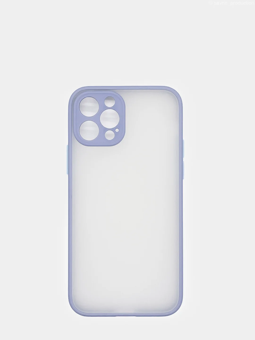 Лавандовый чехол защитный матовый, жесткий, для iPhone Айфон XS Max / 11 / 11 Pro / 11 Pro Max / 12