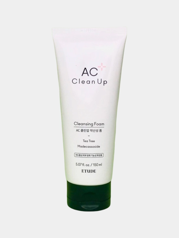 Пенка для умывания Etude House Ac Clean Up Daily, для проблемной кожи, 150 мл