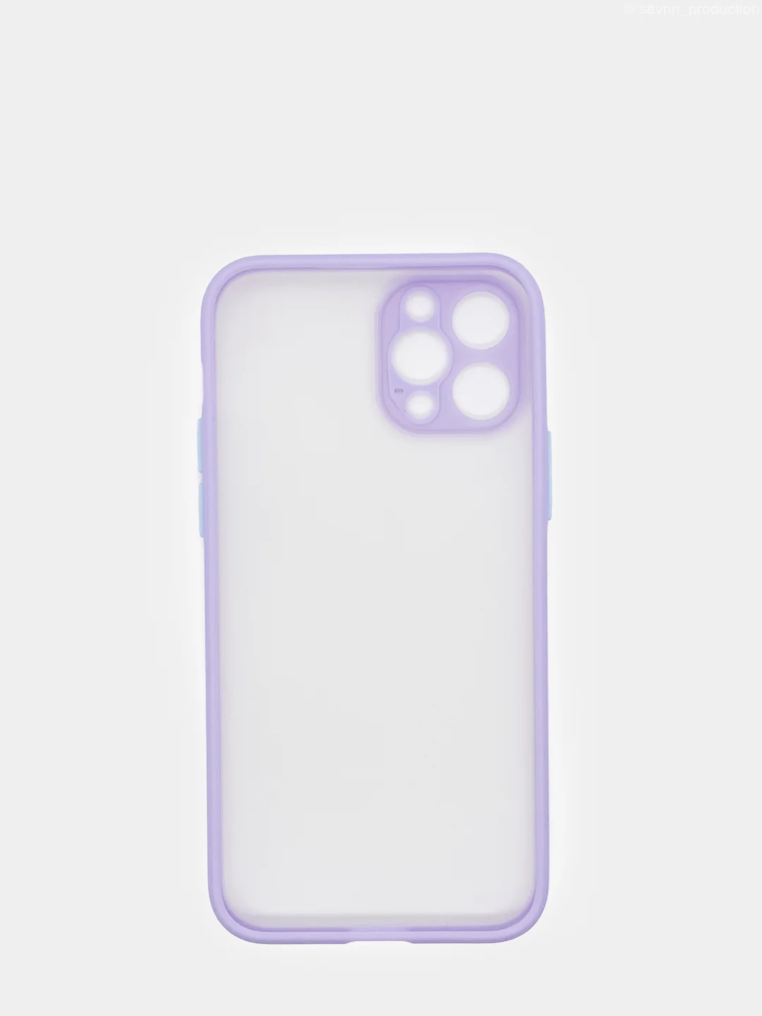 Лавандовый чехол защитный матовый, жесткий, для iPhone Айфон XS Max / 11 / 11 Pro / 11 Pro Max / 12