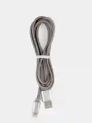 Кабель для зарядки и передачи данных microUSB, Lightning, Type-C, металлический, 2 размера