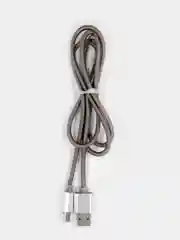Кабель для зарядки и передачи данных microUSB, Lightning, Type-C, металлический, 2 размера