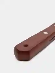 Лопатка-палетка с деревянной ручкой, изогнутая, 19,5 см