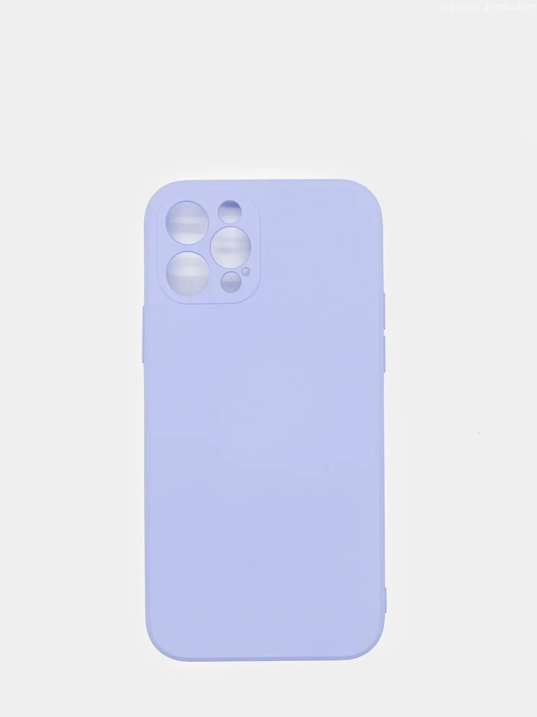 Лавандовый чехол защитный для Apple iPhone 12, 11Pro,12 mini,12 Pro