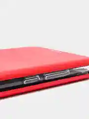 Красный чехол книжка Huawei Y6 2018 / Honor 7C / 7A Pro / Y6 Prime (Хуавей Хонор 7С / 7А Про)