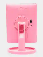 Розовый настольное зеркало с подсветкой, USB-кабель