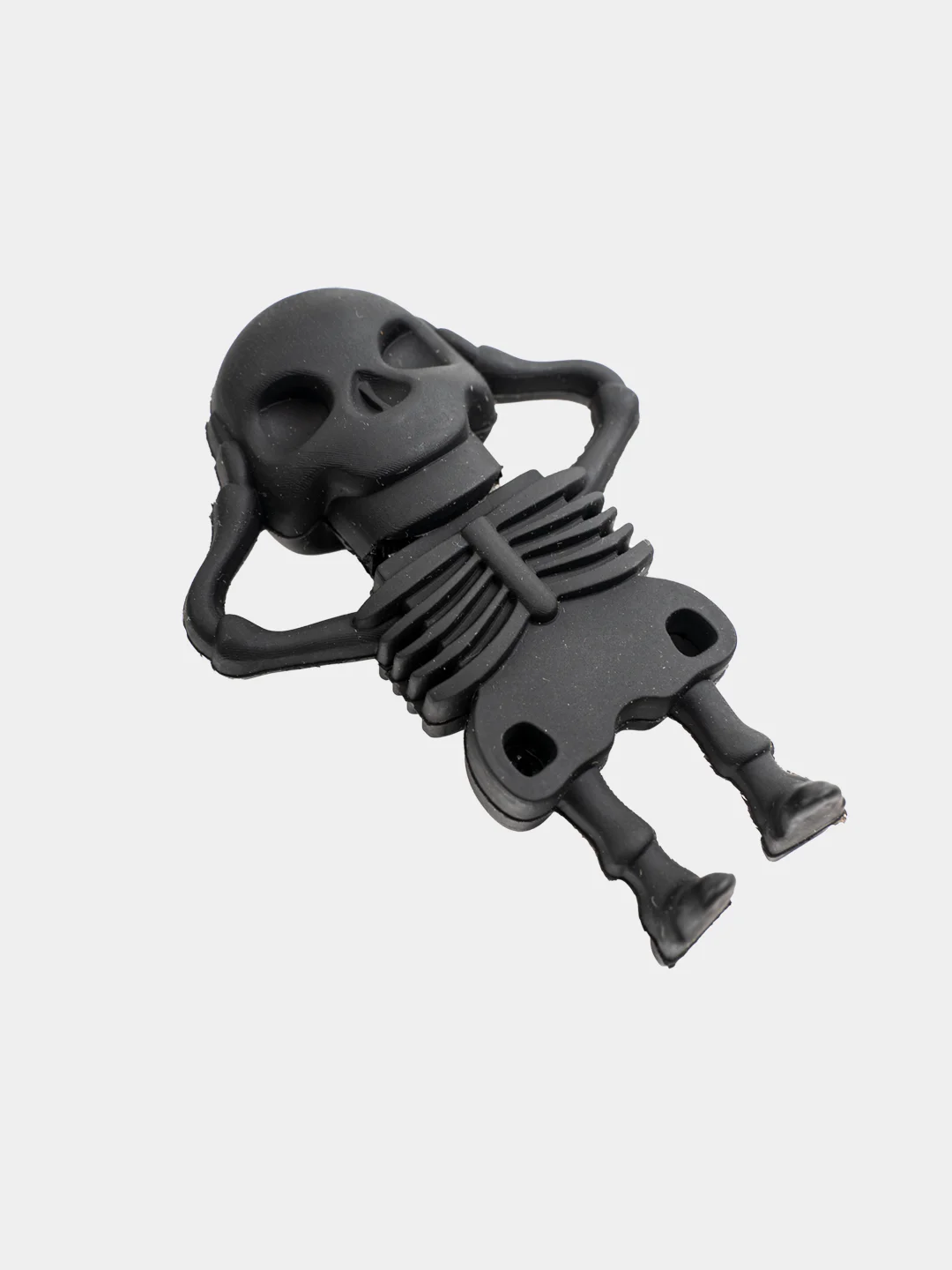 Черный usb флешка 16Гб скелет