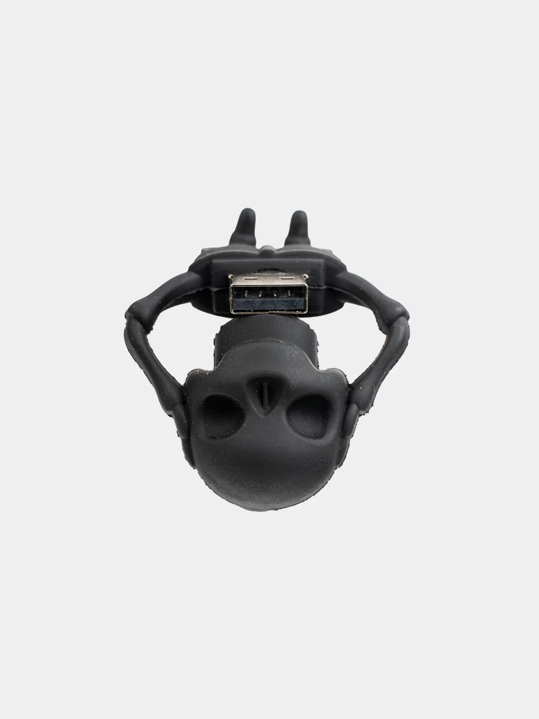 Черный usb флешка 16Гб скелет