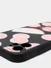 Оранжевый чехол на iPhone "Фрукты" силиконовый, плотный, 7/8 Plus XR 11 12 Pro mini 13 Pro