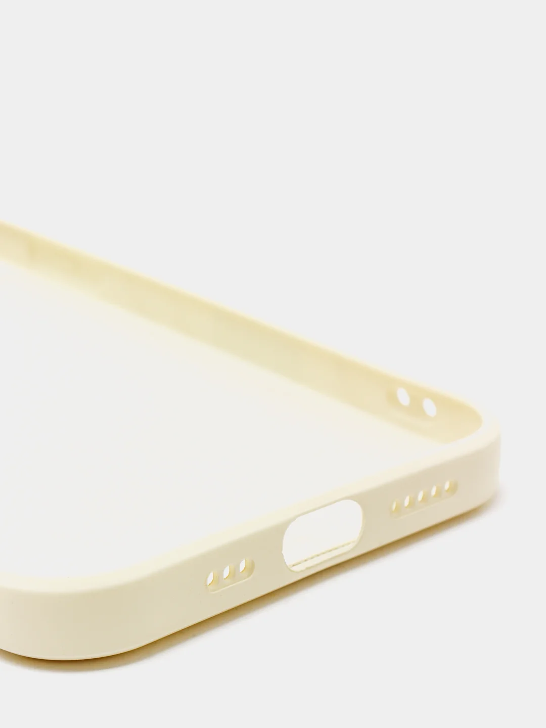 Желтый чехол на iPhone "Фрукты" силиконовый, плотный, 7/8 Plus XR 11 12 Pro mini 13 Pro